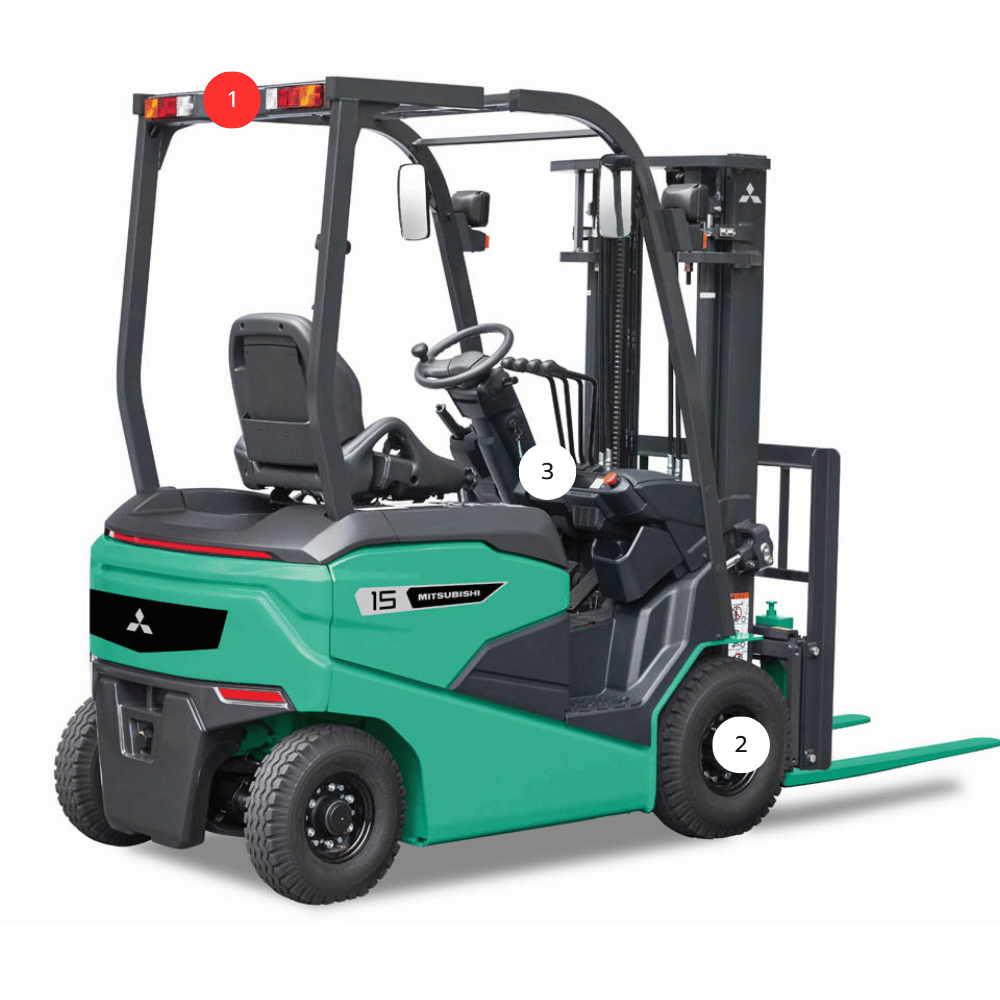 Vision is fundamental to any safe fork truck operation. The FBCB series offers excellent through-mast vision for increased safety and reduced damage costs.