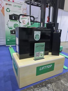 แบตเตอรี่โฟล์คลิฟท์ Lifttop