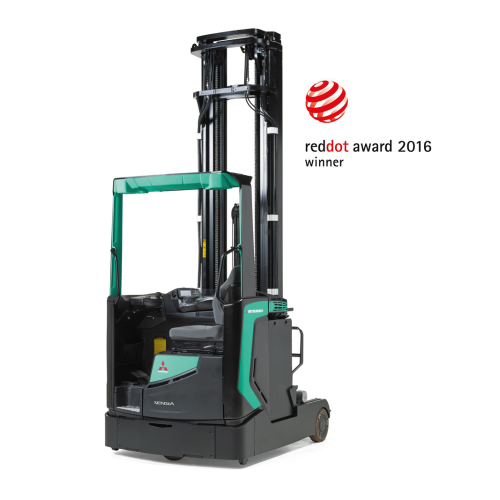 Sit-On Reach Truck